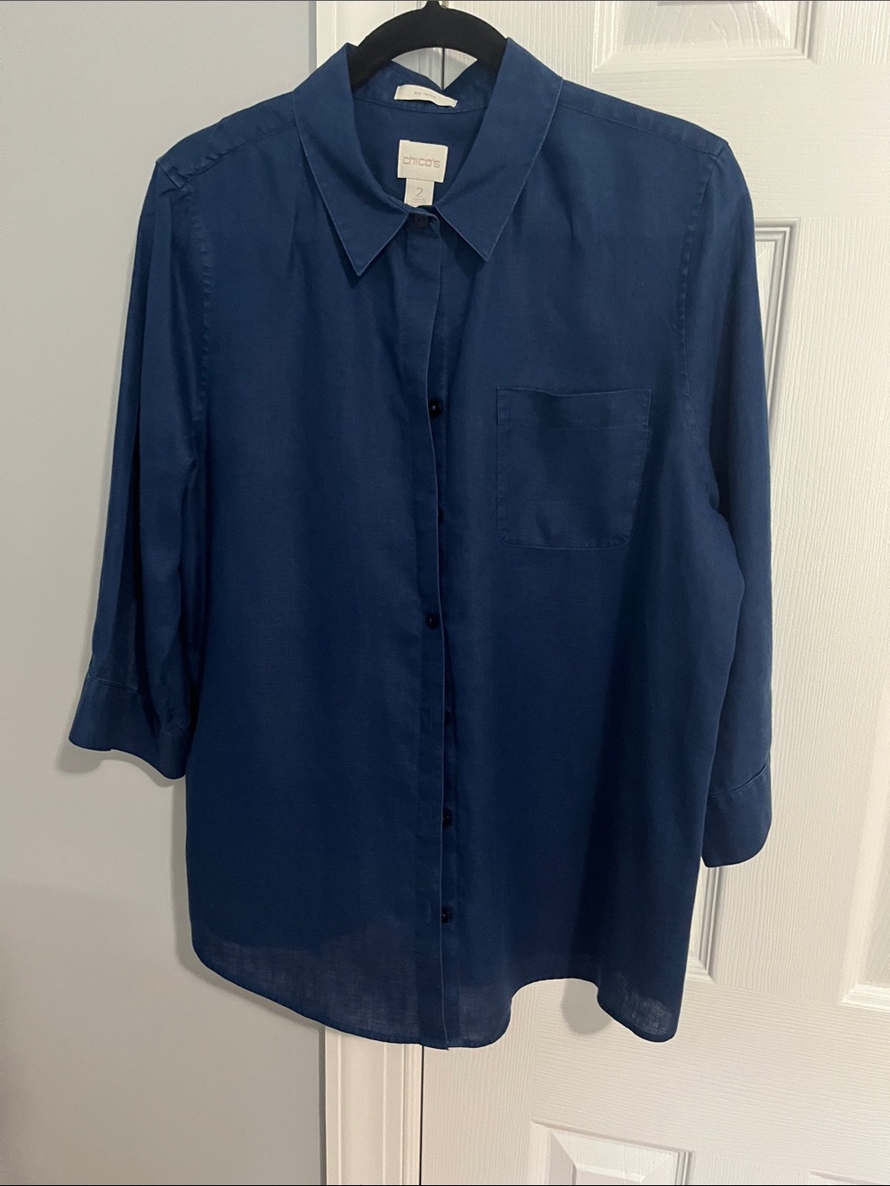 Chico’s no iron line blouse